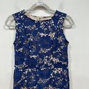 Simply Styled  sleeveless blue lace dress  Size Medium Photo 2