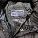 American Eagle Black Hooded Puffer Jacket, Women's M Photo 2