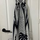 Farm Rio  Macaw Elegance Black and White Maxi Dress XS Photo 3