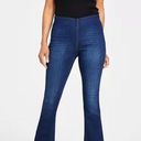 INC Women’s High Rise Pull-on Flare Jeans Photo 5