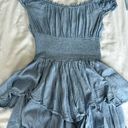 Princess Polly Blue Romper Photo 3