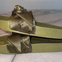 2017 Fenty Puma Olive Bow Slide Rihanna uk5 us7 8 Slides Sandals Shoes Green Size 7 Photo 0