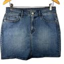 Calvin Klein  Denim Mini Skirt Size 10 Photo 0