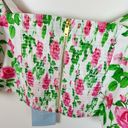 Hill House NWT  The Isabella Top in Pink Roses Photo 6