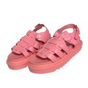 EGO BarbieCore  Nicola pink fisherman gladiator platform sandals 8.5-9 Photo 0