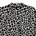 Twisted  Giraffe Print Wrap Blouse Petite Medium Photo 1