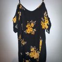 Xhilaration  Cold-Shoulder Mixed Print Shift Dress size Large NWOT Photo 1