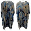 Mauve Tye Dye Oversized Kimono/Midi Duster(Size Small) Photo 1