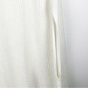 Lane Bryant  White Oversized Arm Openings Knit Poncho Style Sweater, Size 26 Photo 4