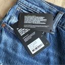 Silver Jeans NWT  Frisco Straight Leg Jeans Sz 30 High Rise Dark Wash Distressed Photo 9