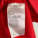 Krass&co D& Shirt Womens XL Red Short Sleeve Tshirt Stretch Vneck Cotton Blend Photo 3