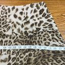 Talbots  Animal Print Chiffon Ruffle Layered Skirt Size 8 Lined Chiffon Cheetah Photo 9