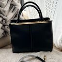 Charles and Keith  Black Top Handle Large Work Handbag with Crossbody Strap EUC Photo 0