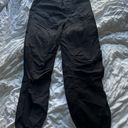 ZARA Black  Parachute Pants Photo 0