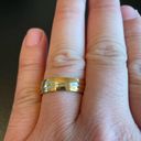 infinity 6mm golden X  promise ring Photo 10