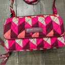 Vera Bradley  Bohemian Chevron All In One Crossbody Wallet/Purse Photo 1