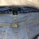 I Heart Ronson I love Ronson patchwork denim cuffed shorts sz 2 Photo 5