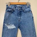 GRLFRND Helena High Waist Straight Leg Distressed Jeans Sz 24 Photo 1