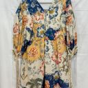 Agua Bendita NWT  Alex Kai Floral Plunging V-Neck Mini Sundress Multi Womens M Photo 5