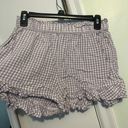 Hollister Plaid Shorts With Ruffles Photo 0