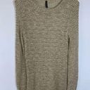 Full Tilt  Women's Sweater Long Sleeve Pullover Knit Semi Sheer Scoop Neck Large Photo 0