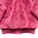 Nike 🆕 Sportswear Essentials Faux Fur Jacket Photo 6