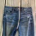 American Eagle  Super Stretch Super High Rise Jegging Distressed Blue Jeans sz 6 Photo 10