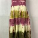 Tracy Evans  Limited Long Tie Dye Skirt Size Large Fold Over Waist Boho Hippie Photo 9