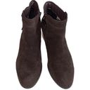 Blondo  “Isaac” Waterproof, dark brown suede ankle booties. Size 10. EUC Photo 1