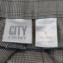 DKNY Women's City  Donna Karan Patterned Straight Leg Pants Size 6 EUC #1415 Photo 5