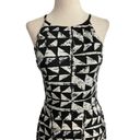 Bar III  3 Women Size Medium Fit & Flare Dress Black White (22-994P) Photo 2