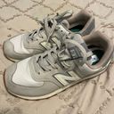 New Balance  574 Vegan Trainers Timberwolf Grey Sneakers Photo 3