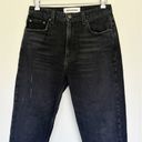 Reformation  Julia High Cigarette Jeans Pacific Wash Black Size 28 Photo 1