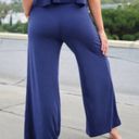 Fabletics Blue Erin Washed Tricot Pant Size M NWT! Photo 1