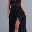 PromGirl Sheer-Bodice Long  Sweetheart Prom Dress Photo 0