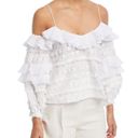 Alexis Damini Cold Shoulder Embroidered Top Photo 0