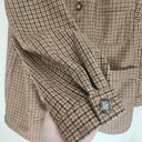 Lane Bryant  Brushed Faux-Wool Jacket Retro Houndstooth Plaid Size 16 Photo 8