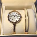 Anne Klein  Mother of Pearl Bangle Bracelet Watch Photo 1