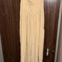 Boutique Linen Jumpsuit Tan Photo 0