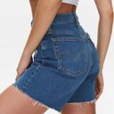 Levi's Premium 501 Mid Thigh Distressed Denim Jean Shorts: Charleston Picks Wash Photo 4