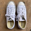 Converse Women’s  Chuck Taylor All Star Lift White Platform Sneakers Photo 11