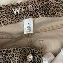 White House | Black Market WHBM Black Tan Leopard Animal Print Skinny Ankle Stretch Denim Jeans womens 8 Photo 10