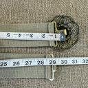 Vintage Beige Wide Stretch Belt 29 Photo 1