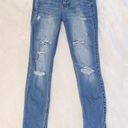 Hollister Cropped Light Wash Ripped Jeans Photo 0