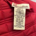 Free Country  Reversible Quilted & Microfleece Zip Front Vest Red Black Photo 5