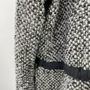 Free People  Black White Heavyweight Wool Blend Coat Women's Size Small S Photo 11