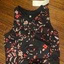 Sweaty Betty Reversible Floral Cropped Yoga Top Photo 0