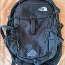 The North Face  Surge Black Backpack Photo 0