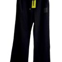 DKNY  Sport High Rise Performance Drawstring Track Pants Black Women's Small Photo 0