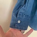 Everlane Chambray Denim Blue Jean Button Down Shirt with Pocket Women’s XS NWOT Photo 4